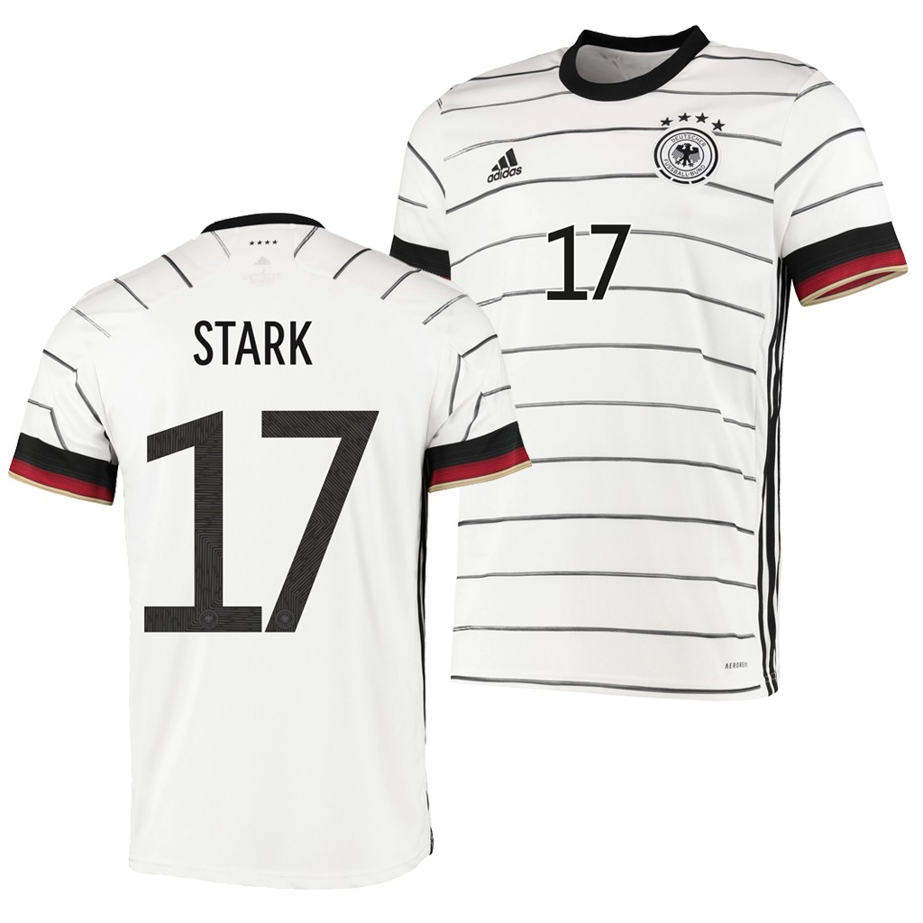 2020 EURO Germany Home Soccer Jersey Shirt Niklas Stark 17